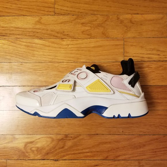 Kenzo $525 Women Sonic Velcro Sneakers - Picture 13 of 14